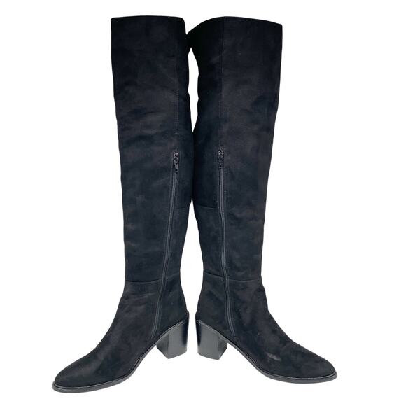 Seychelles Women's Paradise City Over The Knee Boot Leather Black Size 9 - Picture 6 of 13